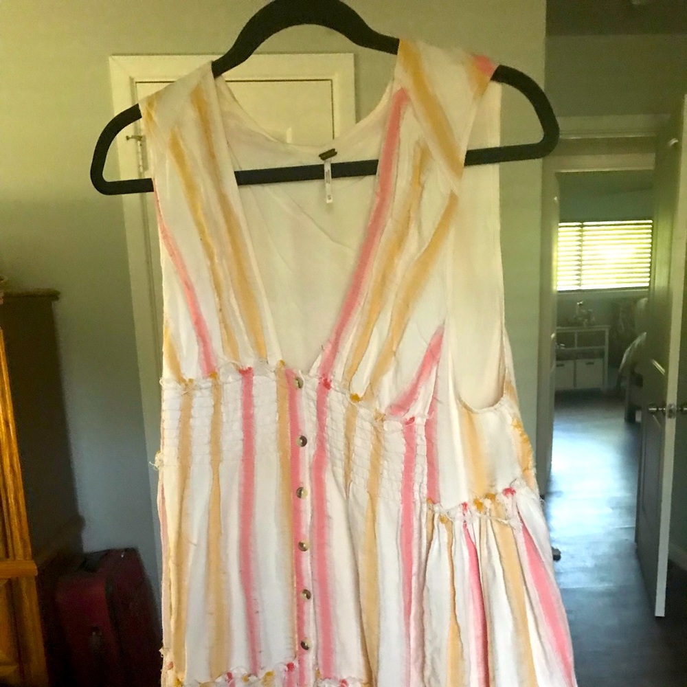 Distressed Free People Dress